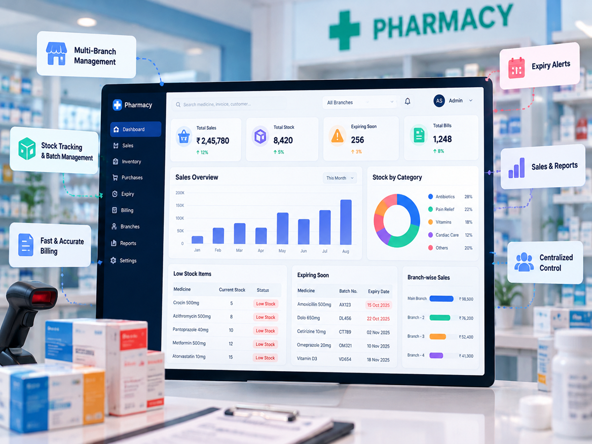 Multi-branch Pharmacy Management