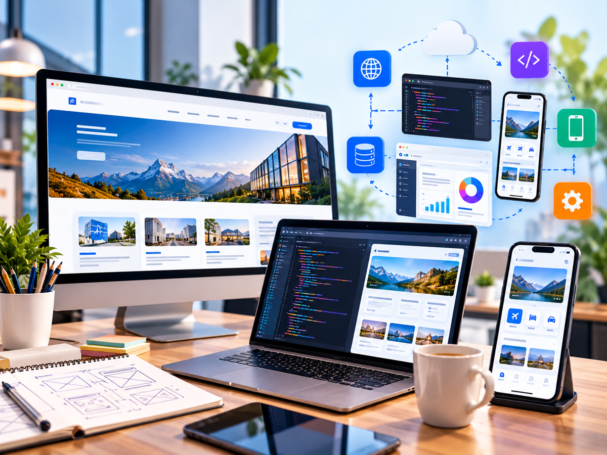 Fast, clean websites and apps your customers enjoy using